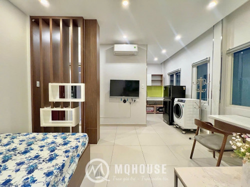 Cho thuê căn hộ full nội thất - khu dân cư yên tĩnh - ngay công viên Hoàng Văn Thụ, sân bay TSN quận Tân Bình