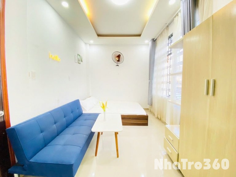 Căn hộ cho thuê full nội thất có ban công Tân Bình