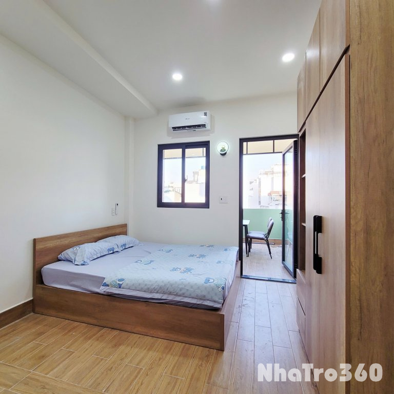 Cho thuê căn hộ 1PN, Q10 || đường Hồ Bá Kiện || gần Công viên Lê Thị Riêng, chợ Hoà Hưng, Go Miền Đông