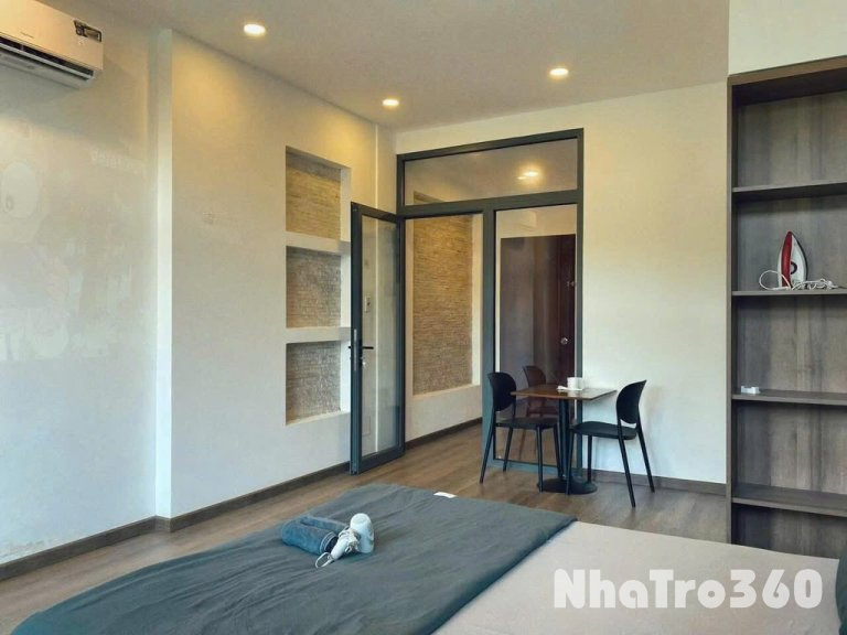 CHO THUÊ CĂN HỘ 1PN FULL NỘI THẤT VIEW SÔNG QUẬN 1