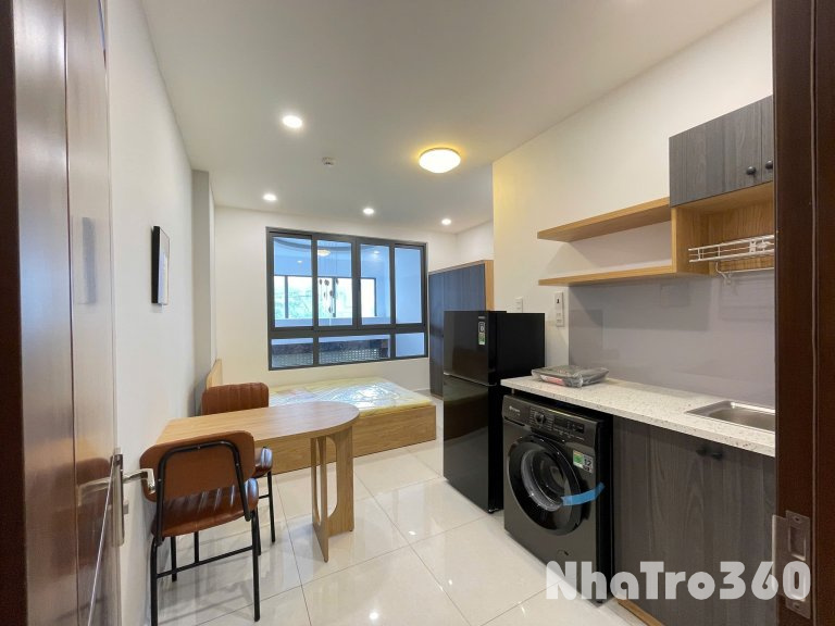 CĂN HỘ CHO THUÊ STUDIO TÁCH BẾP VỪA HOÀN THÀNH TẠI Q10 GẦN CÔNG TRƯỜNG DÂN CHỦ