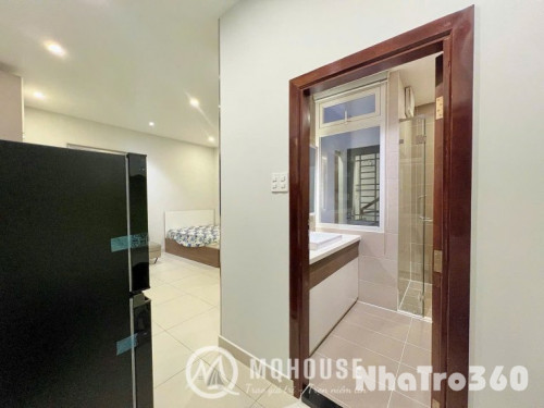 Cho thuê căn hộ full nội thất - khu dân cư yên tĩnh - ngay công viên Hoàng Văn Thụ, sân bay TSN quận Tân Bình