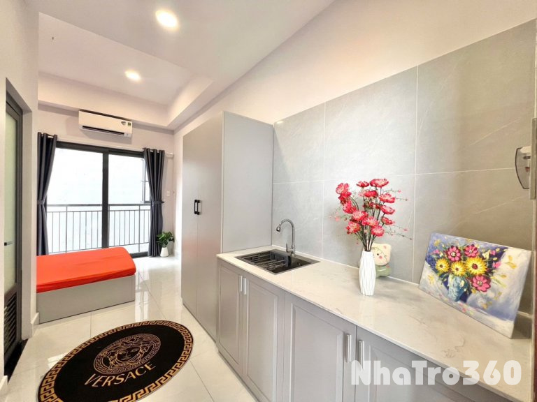 Studio có ban công 30m2 tại Cộng Hoà Tân Bình