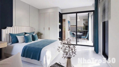 CĂN HỘ CHO THUÊ STUDIO TÁCH BẾP VỪA HOÀN THÀNH TẠI Q10 GẦN CÔNG TRƯỜNG DÂN CHỦ