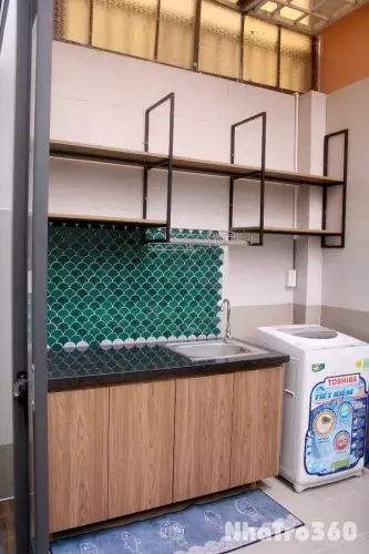 Căn 1PN Tiện Nghi Gần Aeon – Bếp Riêng, Giờ Giấc Tự Do