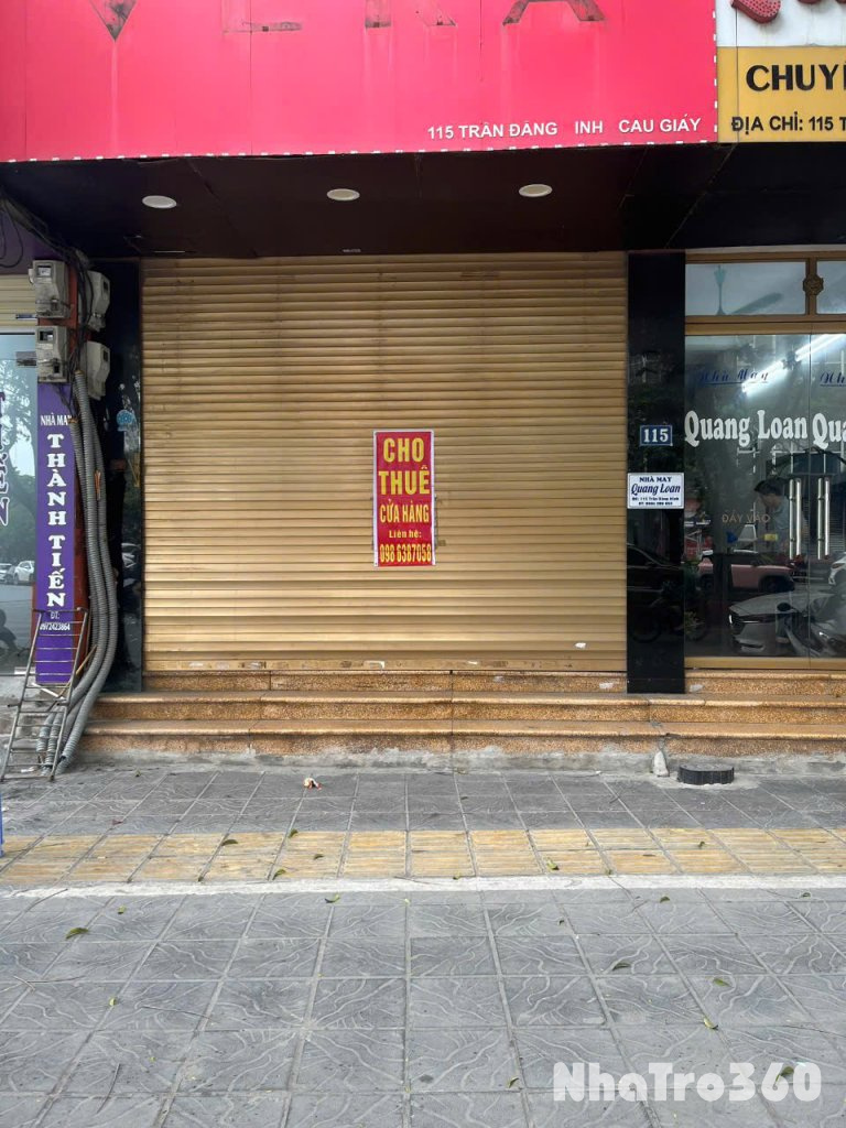 Cho thuê cửa hàng 115 Trần Đăng Ninh, Cầu Giấy