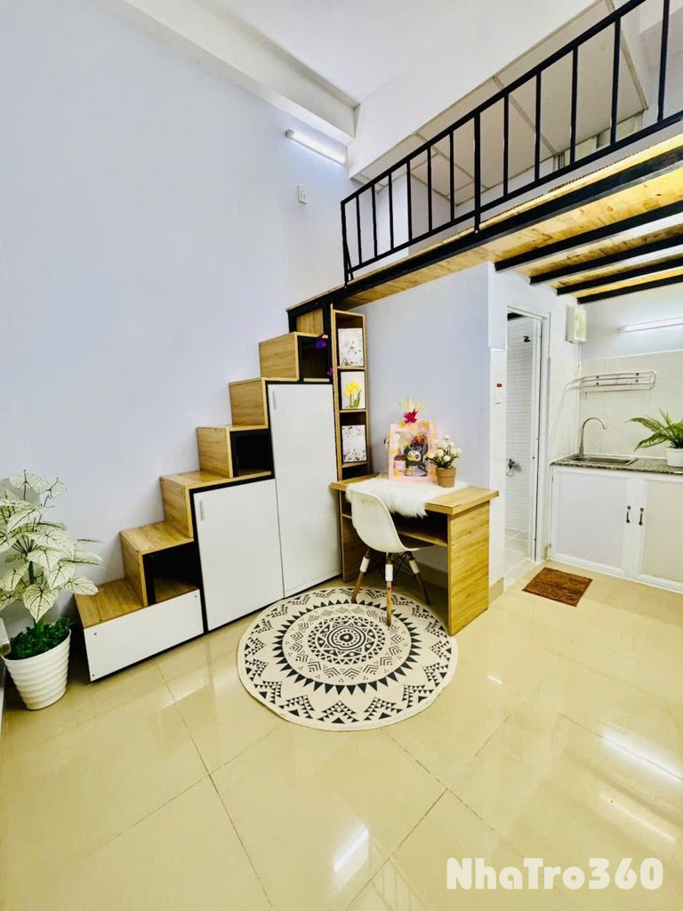 Cho thuê phòng Duplex cộng hoà p13