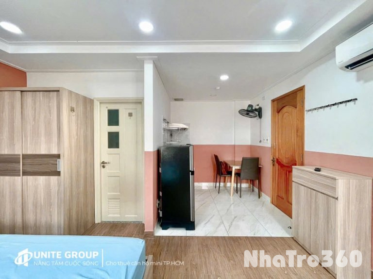 CĂN HỘ FULL NỘI THẤT NGAY TRUNG TÂM QUẬN 10 GẦN CÔNG TRƯỜNG DÂN CHỦ
