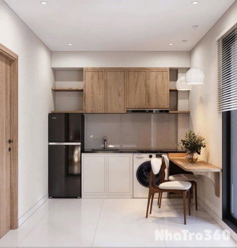 CĂN HỘ CHO THUÊ STUDIO TÁCH BẾP VỪA HOÀN THÀNH TẠI Q10 GẦN CÔNG TRƯỜNG DÂN CHỦ