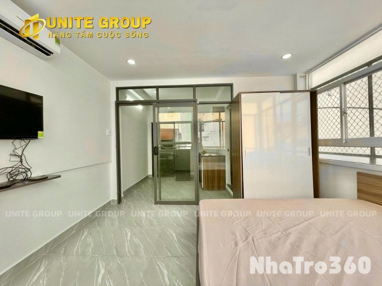 CĂN HỘ CỬA SỔ TÁCH BẾP FULL NỘI THẤT QUẬN 1 GẦN CẦU CALMETTE