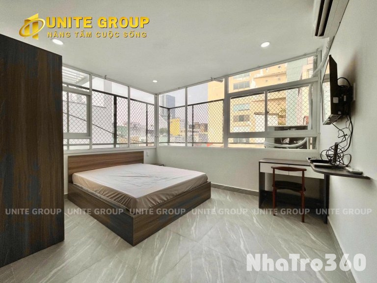 CĂN HỘ CỬA SỔ TÁCH BẾP FULL NỘI THẤT QUẬN 1 GẦN CẦU CALMETTE