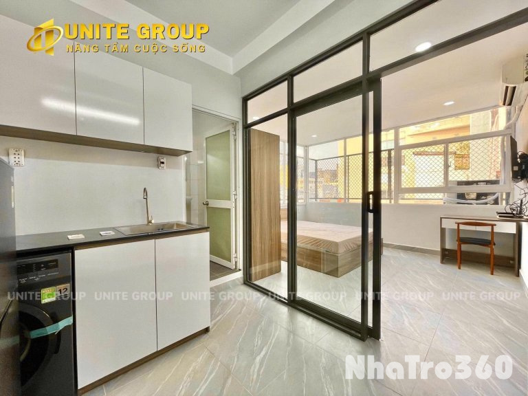 CĂN HỘ CỬA SỔ TÁCH BẾP FULL NỘI THẤT QUẬN 1 GẦN CẦU CALMETTE