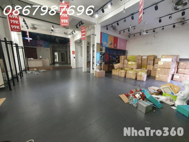 Cho thuê nhà mặt tiền Nguyễn Thiện Thuật Ngang 10m siêu hiếm