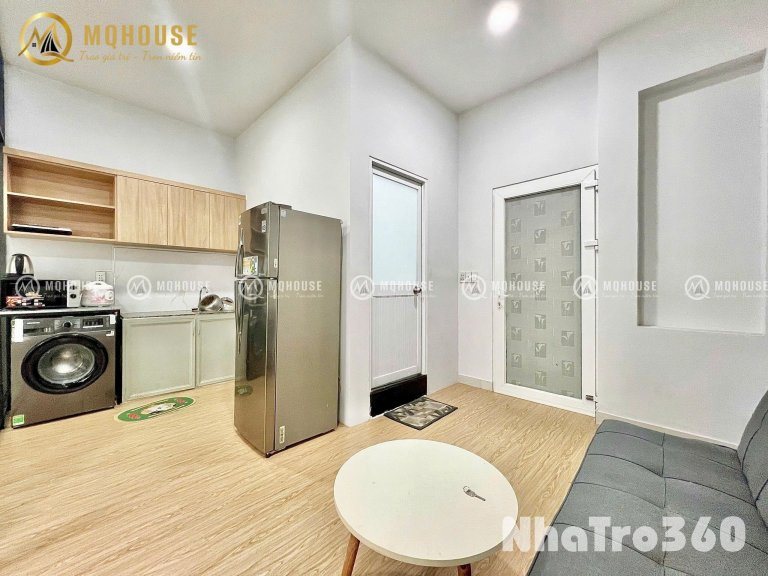 Căn hộ 1PN cửa sổ lớn - máy giặt riêng - ngay sân bay TSN, bệnh viện Tâm Anh quận Tân Bình