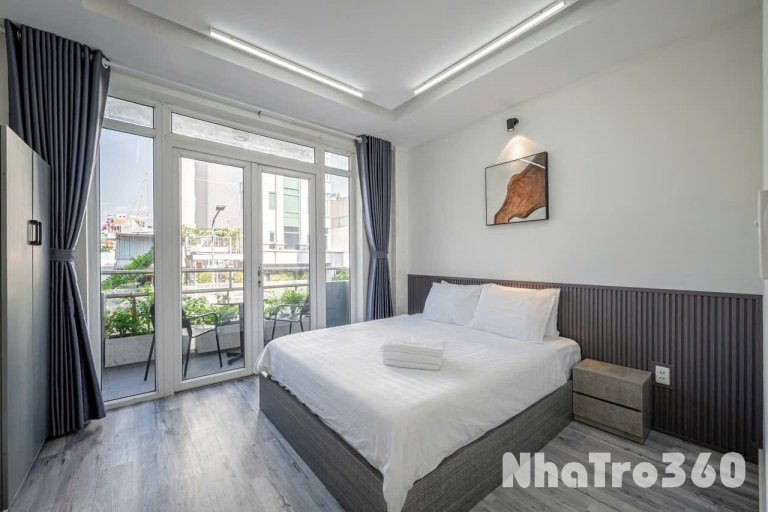 CĂN HỘ 1PN BAN CÔNG FULL NỘI THẤT TẠI Q1