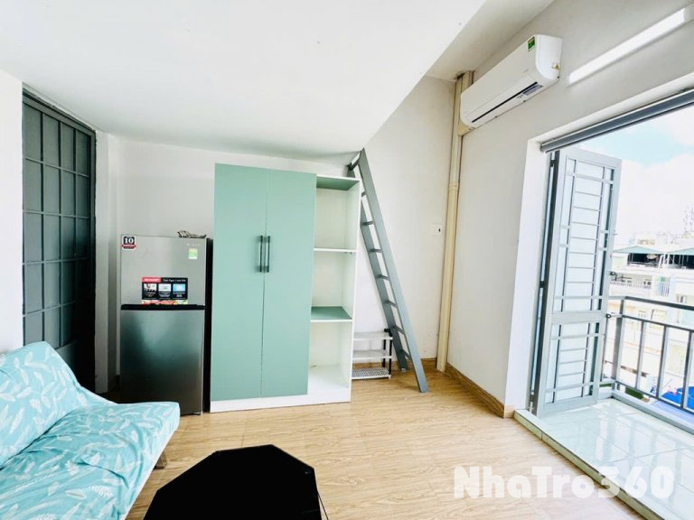 Căn hộ mini thoáng đãng, đầy đủ nội thất