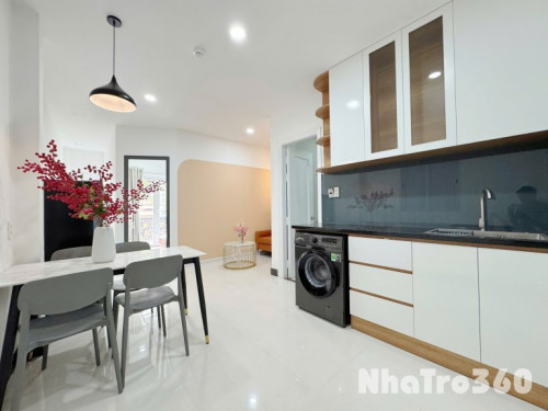 Căn hộ 1PN ban công - thang máy - máy giặt riêng - nội thất mới 100% - ngay ngã tư Bảy Hiền quận Tân Bình