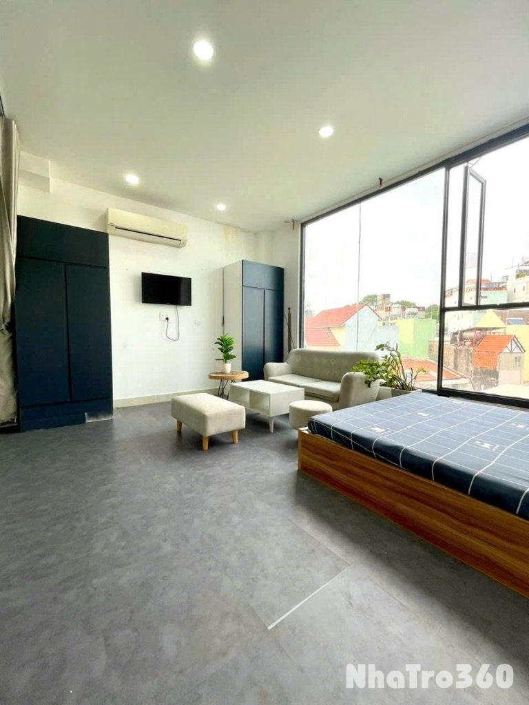 STUDIO CỬA SỔ TRỜI FULL NT NGAY CV HOÀNG VĂN THỤ