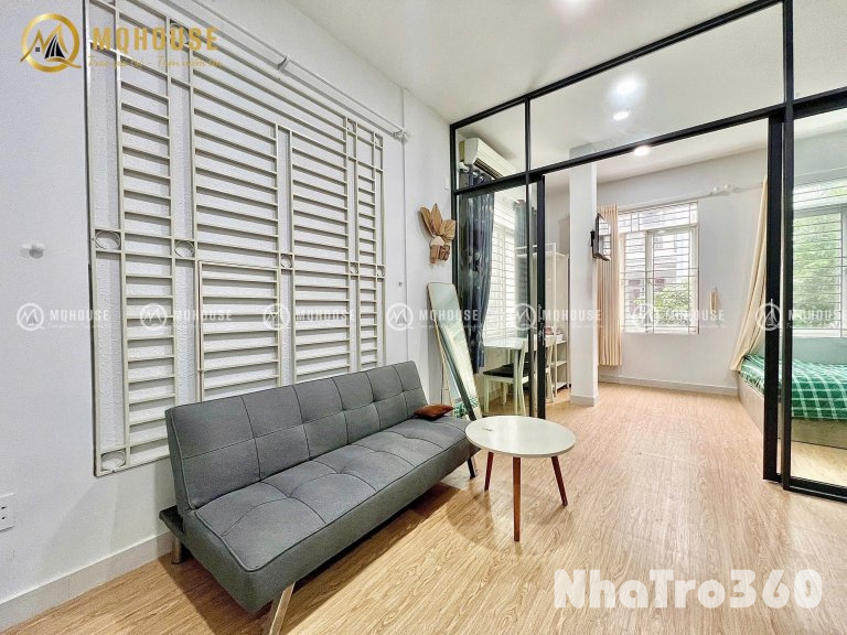 Căn hộ 1PN cửa sổ lớn - máy giặt riêng - ngay sân bay TSN, bệnh viện Tâm Anh quận Tân Bình