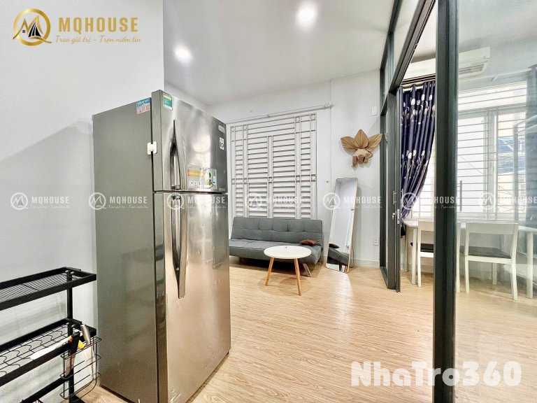 Căn hộ 1PN cửa sổ lớn - máy giặt riêng - ngay sân bay TSN, bệnh viện Tâm Anh quận Tân Bình