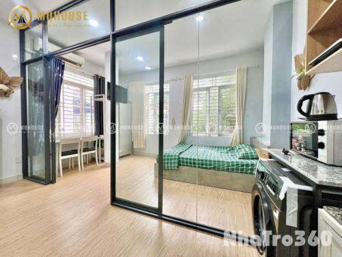 Căn hộ 1PN cửa sổ lớn - máy giặt riêng - ngay sân bay TSN, bệnh viện Tâm Anh quận Tân Bình