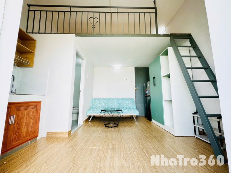 Căn hộ mini thoáng đãng, đầy đủ nội thất