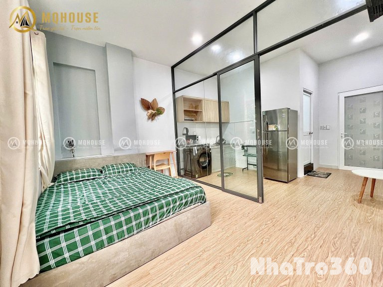 Căn hộ 1PN cửa sổ lớn - máy giặt riêng - ngay sân bay TSN, bệnh viện Tâm Anh quận Tân Bình