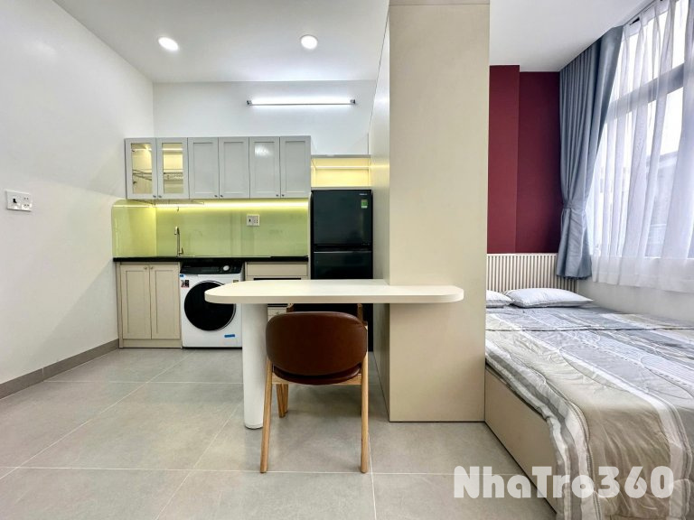 STUDIO FULL NỘI THẤT ĐẸP MỚI TẠI Q10