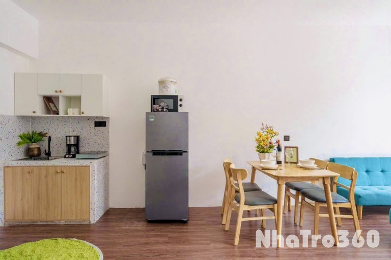 Căn hộ Studio 55m2 với chiếc bancol cực chill