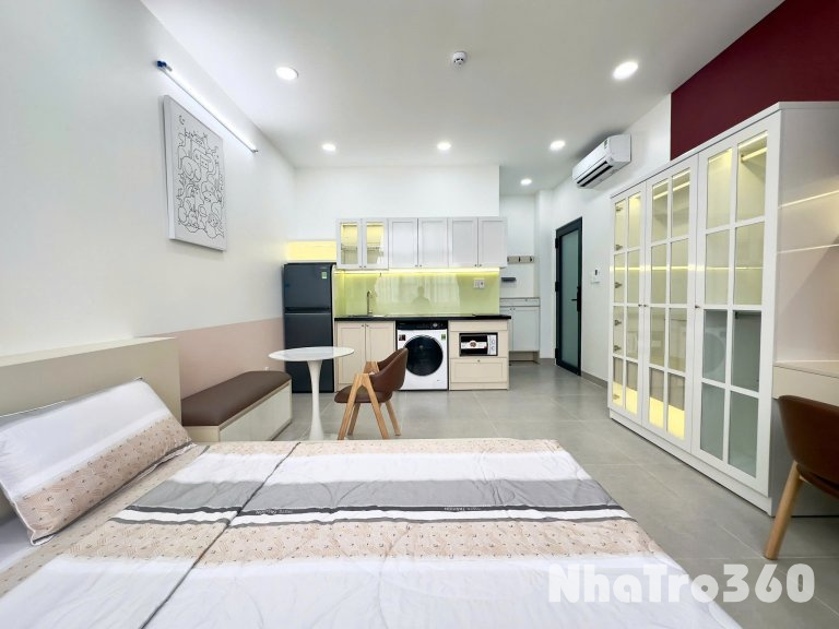 STUDIO FULL NỘI THẤT ĐẸP MỚI TẠI Q10