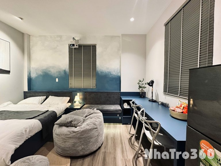 CĂN HỘ CHO THUÊ STUDIO TÁCH BẾP VỪA HOÀN THÀNH TẠI Q10 GẦN CÔNG TRƯỜNG DÂN CHỦ