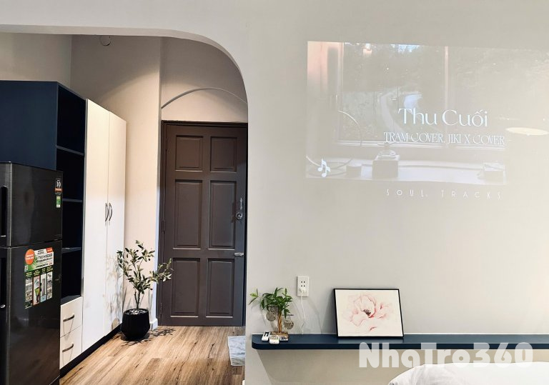 CĂN HỘ CHO THUÊ STUDIO TÁCH BẾP VỪA HOÀN THÀNH TẠI Q10 GẦN CÔNG TRƯỜNG DÂN CHỦ