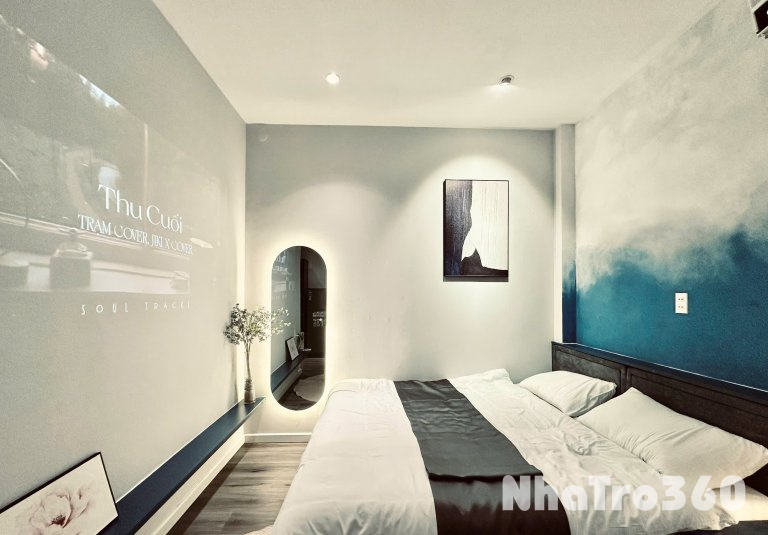 CĂN HỘ CHO THUÊ STUDIO TÁCH BẾP VỪA HOÀN THÀNH TẠI Q10 GẦN CÔNG TRƯỜNG DÂN CHỦ