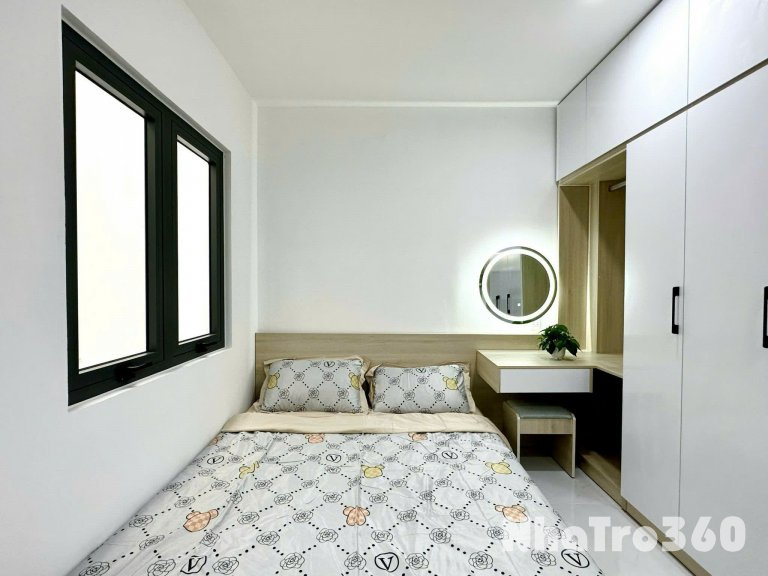 Căn hộ cho thuê ngay trung tâm quận 10, máy giặt riêng, gần UEH, Sư Vạn Hạnh Mall