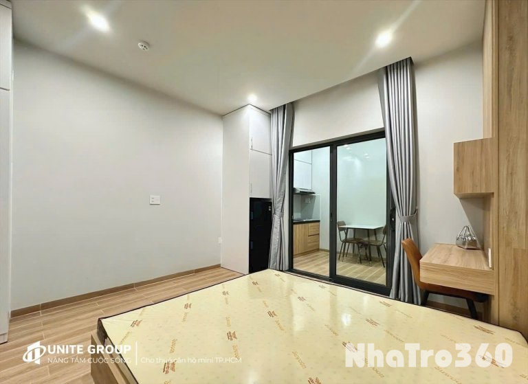 Nhượng gấp căn 1PN cửa sổ đầy đủ nội thất ( máy giặt riêng )