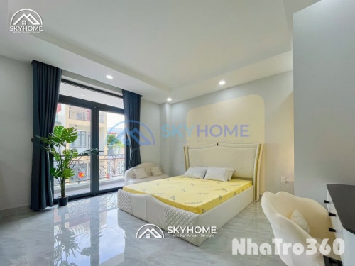 Studio ban công full nội thất ( máy giặt riêng ) gần Lotte Mart , chợ Tân Mỹ
