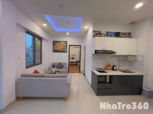 Cho thuê căn hộ 1PN, ban công, Q1 || đường Hồ Hảo Hớn || gần Công Viên 23 Tháng 9, ĐH Văn Lang, cầu Ông Lãnh