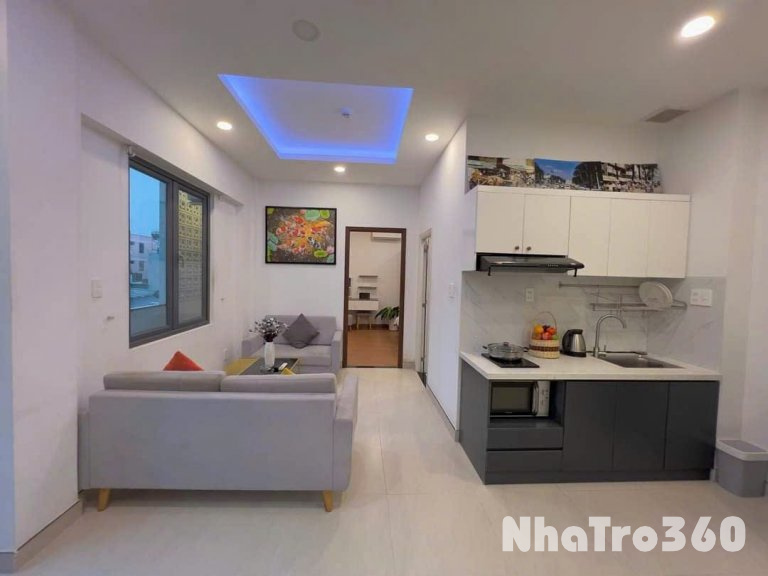Cho thuê căn hộ 1PN, ban công, Q1 || đường Hồ Hảo Hớn || gần Công Viên 23 Tháng 9, ĐH Văn Lang, cầu Ông Lãnh