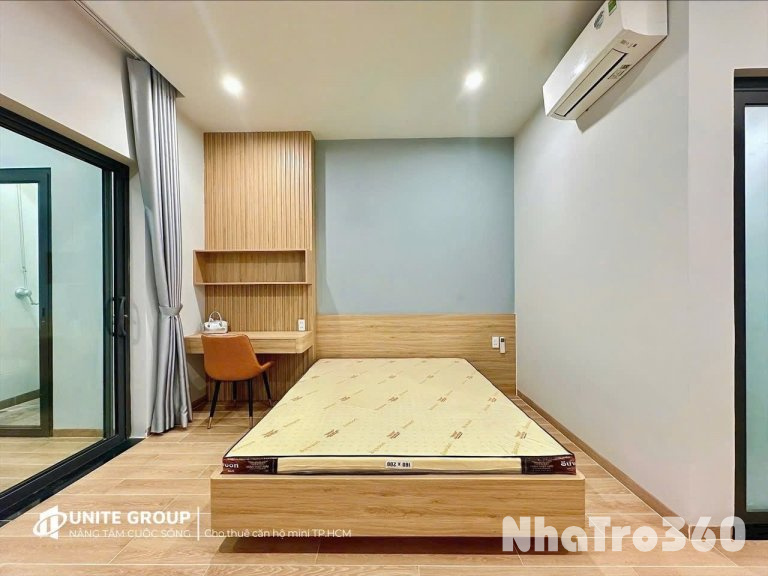 Nhượng gấp căn 1PN cửa sổ đầy đủ nội thất ( máy giặt riêng )