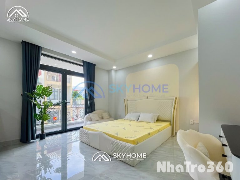 Studio ban công full nội thất ( máy giặt riêng ) gần Lotte Mart , chợ Tân Mỹ