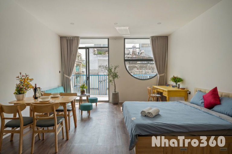 SIÊU PHẨM STUDIO BANCONY SIÊU CHILL NGAY SÂN BAY