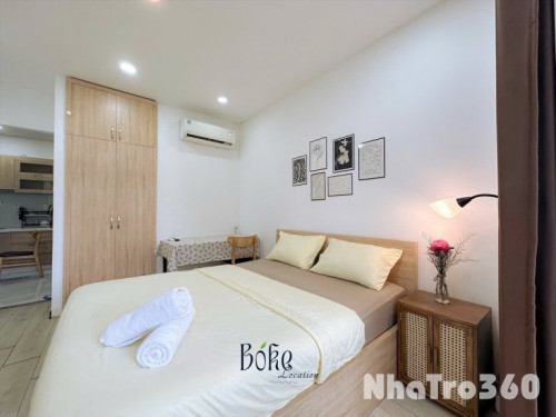 Cho thuê căn hộ 1PN, ban công, Q1 || đường Hoàng Sa || gần Vòng xoay Điện Biên Phủ, cầu Bông, Chùa Ngọc Hoàng