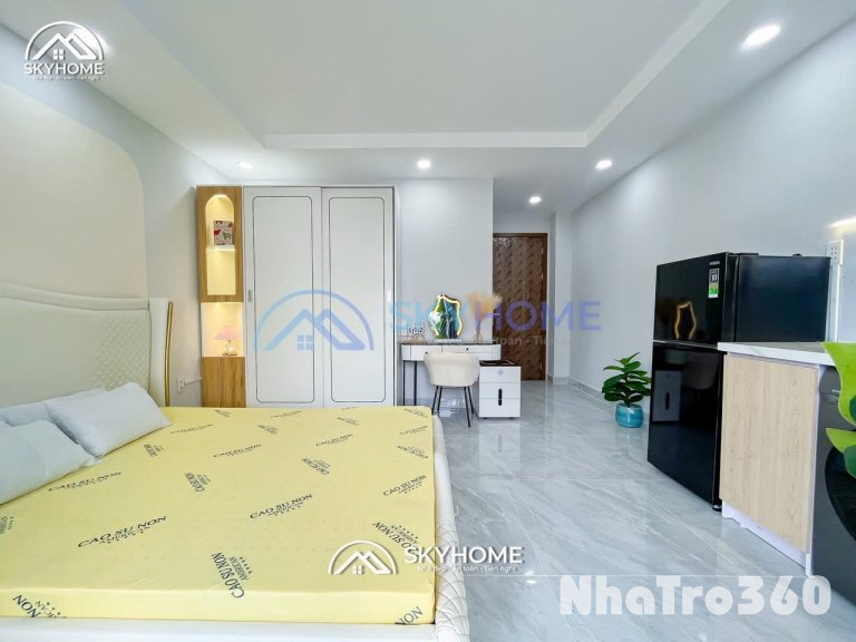 Studio ban công full nội thất ( máy giặt riêng ) gần Lotte Mart , chợ Tân Mỹ