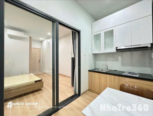 Nhượng gấp căn 1PN cửa sổ đầy đủ nội thất ( máy giặt riêng )