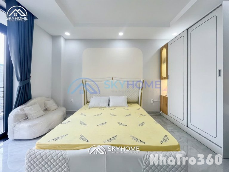 Studio ban công full nội thất ( máy giặt riêng ) gần Lotte Mart , chợ Tân Mỹ