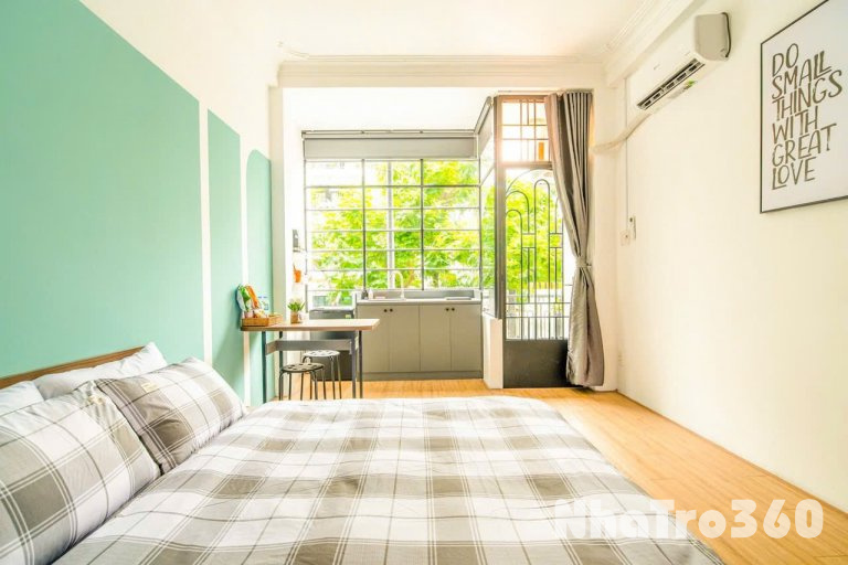 CĂN HỘ BAN CÔNG FULL NỘI THẤT QUẬN 1 NGAY CÔNG VIÊN 23 THÁNG 9