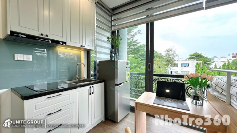 Cho Thuê Căn 1PN full Nội thất bancon quận 10