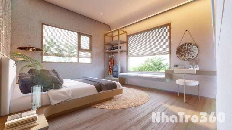 Cho Thuê Căn Hộ 2 Phòng Ngủ Bancol Rộng Cửa Sổ Thoáng Ngay Công Viên Lê Văn Tám