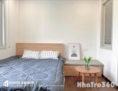 CĂN HỘ CỬA SỔ FULL NỘI THẤT QUẬN 10 GẦN CẦU VƯỢT 3 THÁNG 2