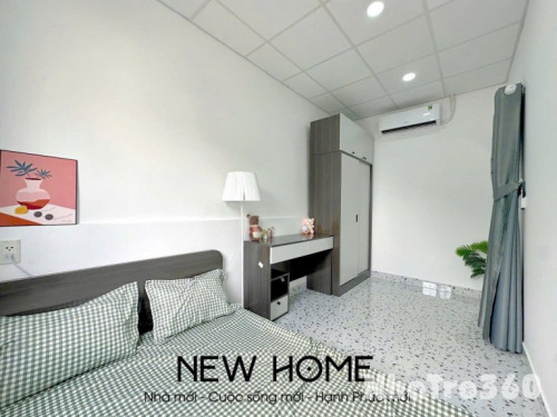 Cho thuê căn hộ 1 Phòng ngủ Cửa sổ Q10 gần Vạn Hạnh Mall, ĐH Huflit